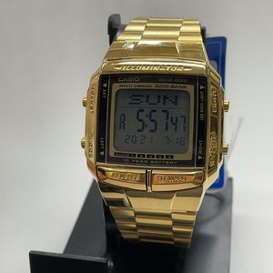 New Casio Gold Retro 30 telememo unisex Watch